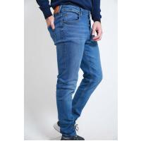 slim göy jeans şalvar 4548