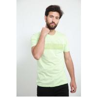 DOOMSDAY Yazılı Neon Yaşılı T-Shirt