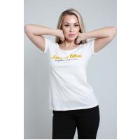 1338 femme libre yazılı ağ t-shirt