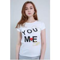 You Love Me Yazılı Ağ T-Shirt