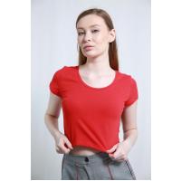 beli qısa qırmızı t-shirt 5938