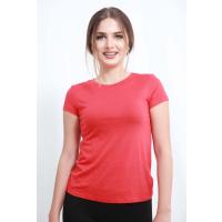6177 yumru yaxa qırmızı t-shirt